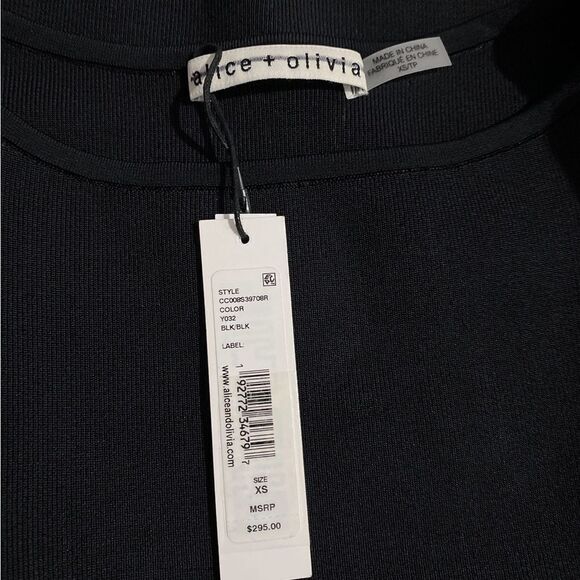 Alice + Olivia Puff-Sleeve Top size XS - Picture 7 of 9